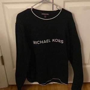 Michael Kors Black Sweatshirt- Mens Size Large